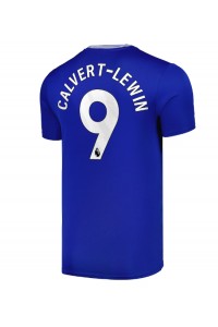 Everton Dominic Calvert-Lewin #9 Voetbaltruitje Thuis tenue 2024-25 Korte Mouw